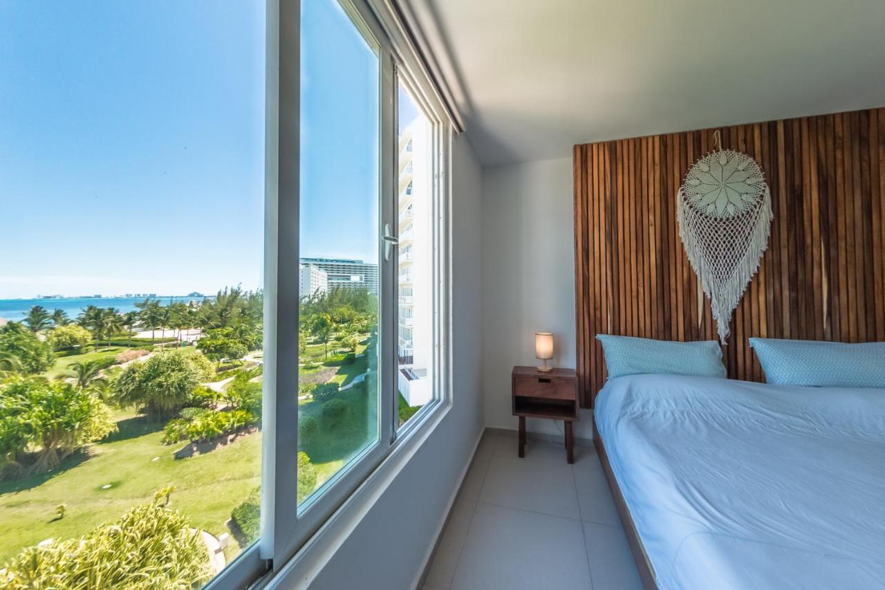 Beachfront Luxury Apartments 坎昆 外观 照片