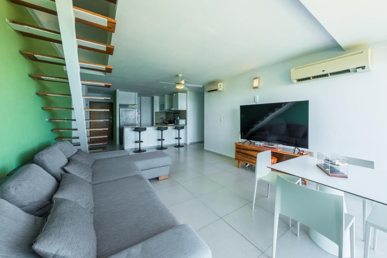 Beachfront Luxury Apartments 坎昆 外观 照片