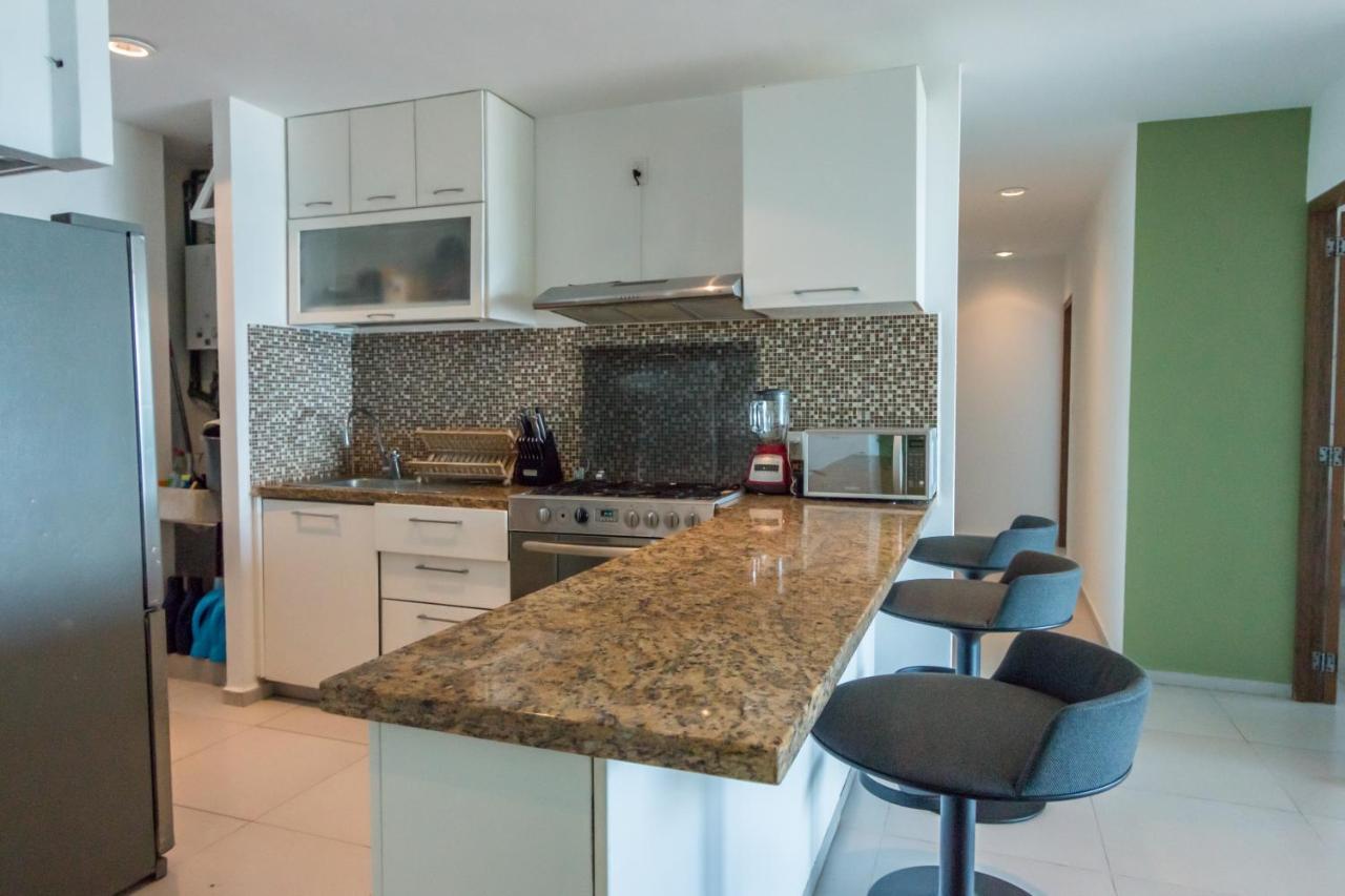 Beachfront Luxury Apartments 坎昆 外观 照片