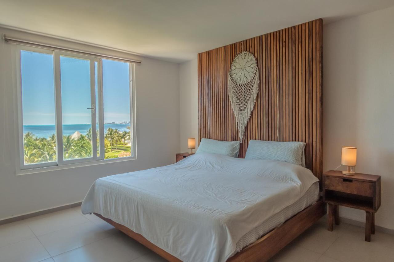 Beachfront Luxury Apartments 坎昆 外观 照片