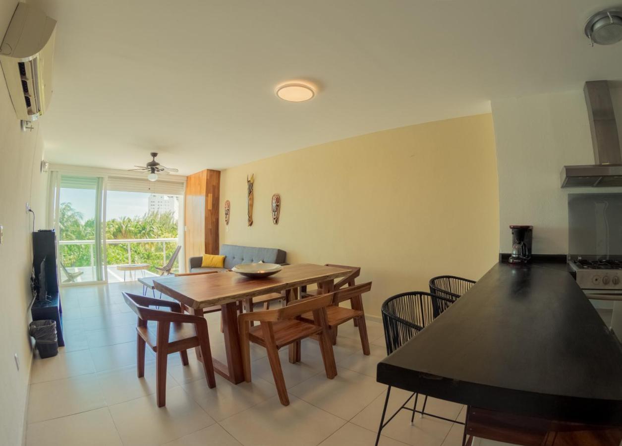 Beachfront Luxury Apartments 坎昆 外观 照片
