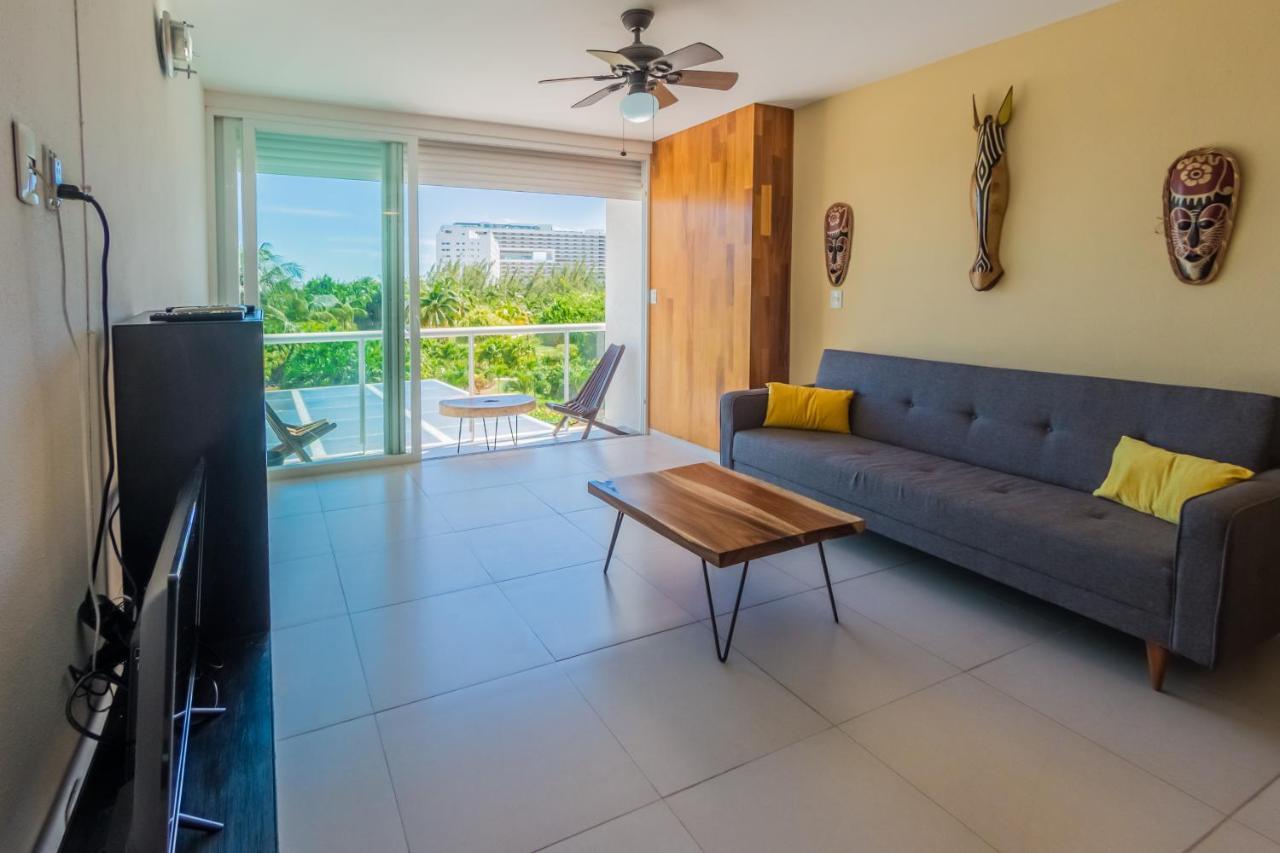 Beachfront Luxury Apartments 坎昆 外观 照片
