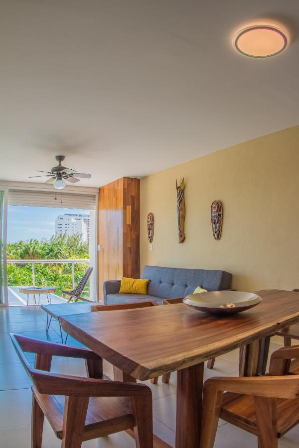 Beachfront Luxury Apartments 坎昆 外观 照片